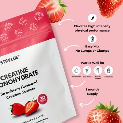 CreaSachet 30 Pack – Strawberry Flavour