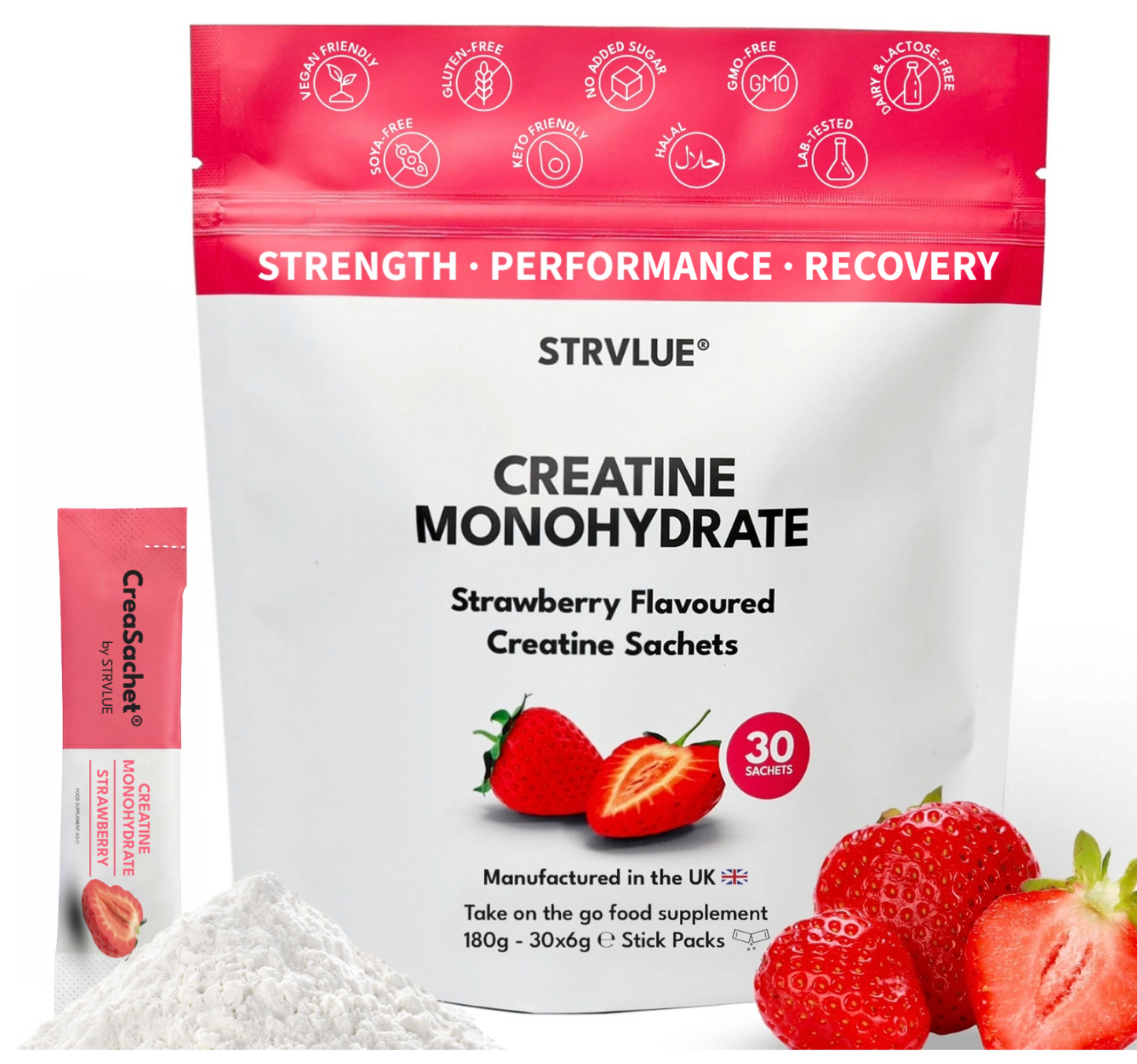 30 Pack – Strawberry Flavour